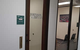Johnson and Bryan Office Pic